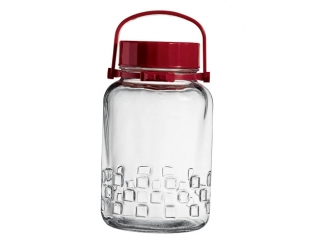 Jar with plastic cover "Kavanozlar" 4000 ml, 1 pcs.