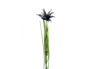 Floare artificiala "Cryptanthus" ,Blue ,H48,  1 bucata