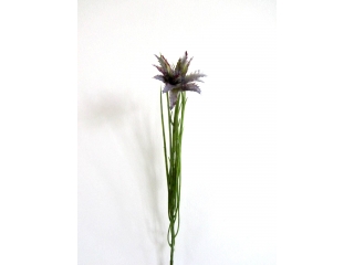 Floare artificiala "Cryptanthus" ,Mouve ,H48,  1 bucata