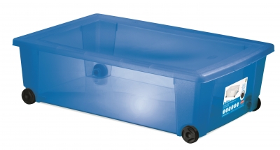 Multifunctional box on wheels XXL, 1 pcs., HOME - obiecte din masă plastică pentru casă, 