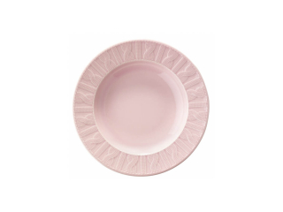 OKT/ "Selanik " Farfurie adinca roz D 22 cm, 1 pcs.