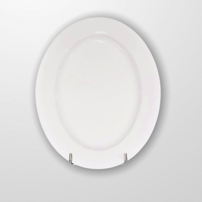 ODK/"White" Platou oval, 30x23 cm , 1 pcs, WHITE Collection, 