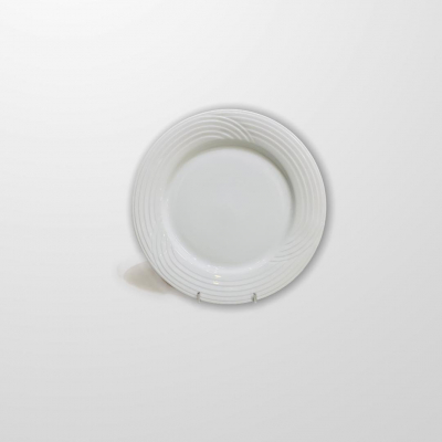 ”Simplicity edge" Platou D 17 cm, 1 buc., WHITE Collection, 